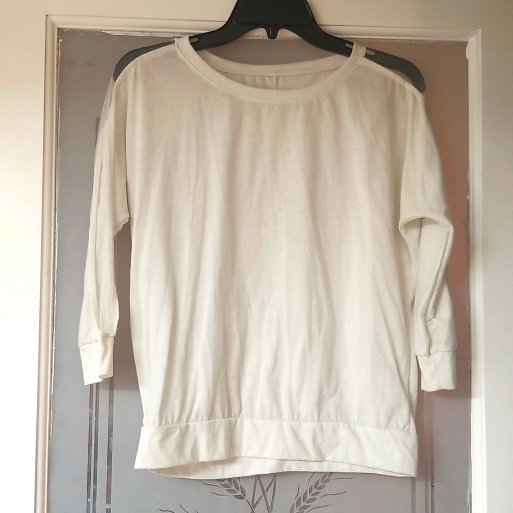 Women's Shirt See Through Sleeves